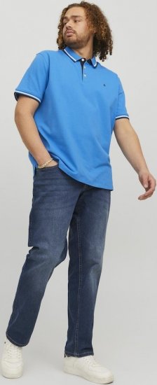 Jack & Jones GLENN ORIGINAL MF 070 Jeans Blue Denim - Traperice & hlače - Muške Traperice i Hlače Veliki Brojevi