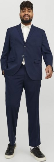 Jack & Jones FRANCO Suit Pants Dark Navy - Odijela - Muška Odijela Veliki Brojevi