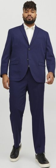  Jack & Jones FRANCO Suit Pants Medieval Blue - Odijela - Muška Odijela Veliki Brojevi