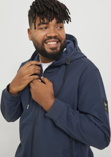 Jack & Jones BASIC Water-Resistant Softshell Jacket Navy Blazer - Jakne - Muške Jakne Veliki Brojevi