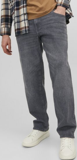 Jack & Jones MIKE ORIGINAL SQ 270 Jeans Black Denim - Traperice & hlače - Muške Traperice i Hlače Veliki Brojevi