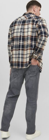 Jack & Jones MIKE ORIGINAL SQ 270 Jeans Black Denim - Traperice & hlače - Muške Traperice i Hlače Veliki Brojevi