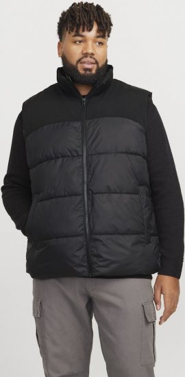 Jack & Jones MOON Bodywarmer Black - Jakne - Muške Jakne Veliki Brojevi