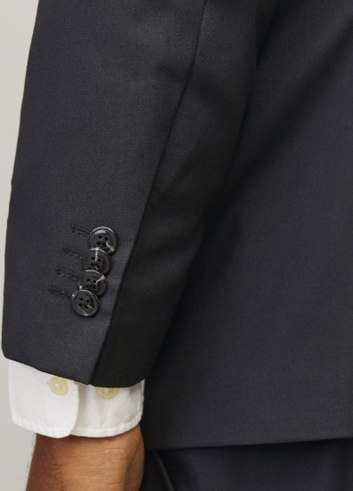 Jack & Jones SOLARIS Blazer Black - Odijela - Muška Odijela Veliki Brojevi