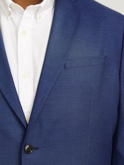 Jack & Jones SOLARIS Blazer Medieval Blue - Odijela - Muška Odijela Veliki Brojevi