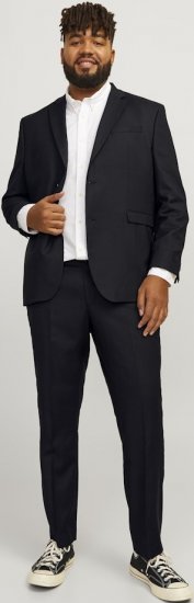 Jack & Jones SOLARIS Trousers Black - Odijela - Muška Odijela Veliki Brojevi