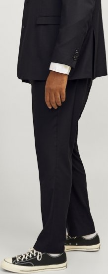 Jack & Jones SOLARIS Trousers Black - Odijela - Muška Odijela Veliki Brojevi