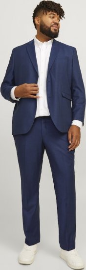 Jack & Jones SOLARIS Trousers Dark Navy - Odijela - Muška Odijela Veliki Brojevi