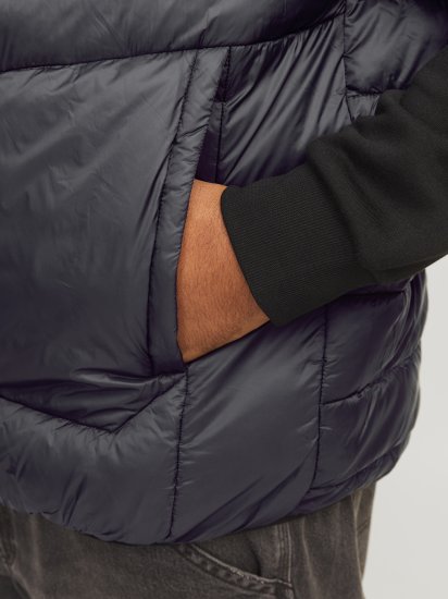 Jack & Jones SPRINT BODYWARMER With Collar Black - Jakne - Muške Jakne Veliki Brojevi
