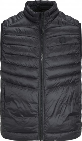 Jack & Jones SPRINT BODYWARMER With Collar Black - Jakne - Muške Jakne Veliki Brojevi