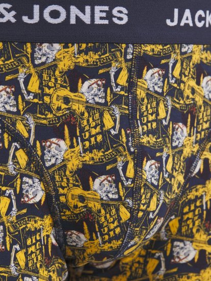 Jack & Jones SKULLROCK Trunks 3-Pack Navy Blazer - Donje rublje & kupaće hlače - muške donje rublje veliki brojevi