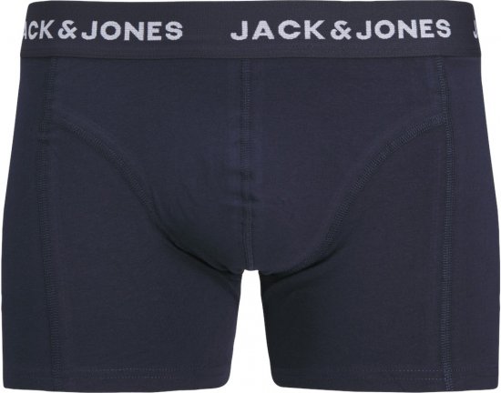 Jack & Jones SKULLROCK Trunks 3-Pack Navy Blazer - Donje rublje & kupaće hlače - muške donje rublje veliki brojevi