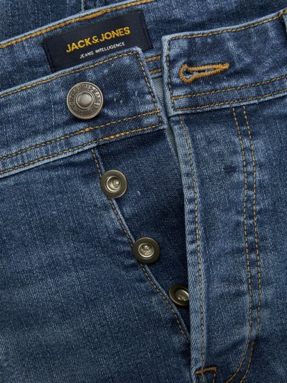 Jack & Jones JJIGLENN JJORIGINAL SQ 013 Jeans Blue Denim - Traperice & hlače - Muške Traperice i Hlače Veliki Brojevi