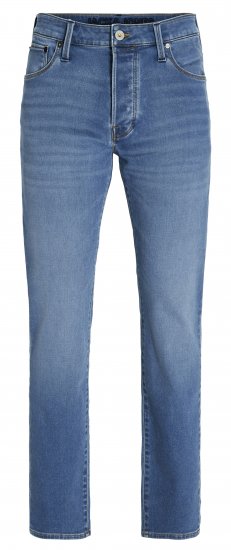 Jack & Jones JJIMIKE JJICON I.K. SQ 027 Jeans Blue Denim - Traperice & hlače - Muške Traperice i Hlače Veliki Brojevi