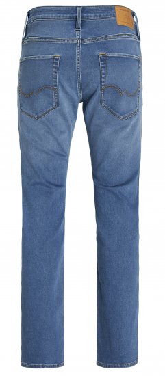 Jack & Jones JJIMIKE JJICON I.K. SQ 027 Jeans Blue Denim - Traperice & hlače - Muške Traperice i Hlače Veliki Brojevi