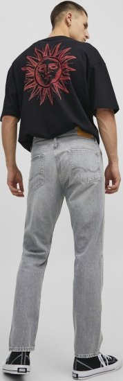 Jack & Jones CHRIS ORIGNIAL AKM 928 Grey Denim - Traperice & hlače - Muške Traperice i Hlače Veliki Brojevi