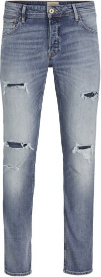 Jack & Jones GLENN CB 625 Jeans Blue Denim - Traperice & hlače - Muške Traperice i Hlače Veliki Brojevi