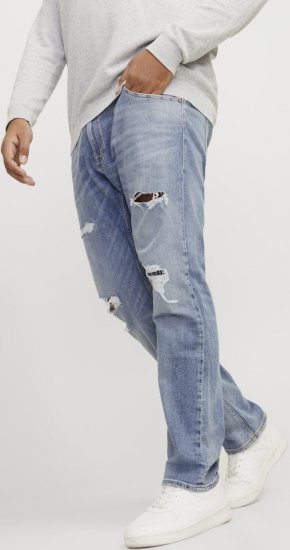Jack & Jones GLENN CB 625 Jeans Blue Denim - Traperice & hlače - Muške Traperice i Hlače Veliki Brojevi