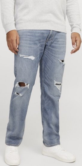 Jack & Jones GLENN CB 625 Jeans Blue Denim - Traperice & hlače - Muške Traperice i Hlače Veliki Brojevi