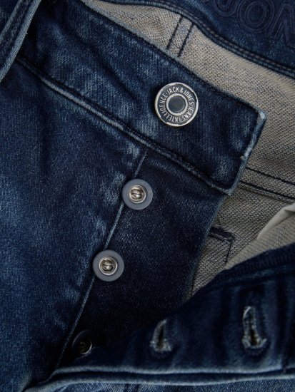 Jack & Jones Glenn Icon SQ 422 Jeans Blue Denim - Traperice & hlače - Muške Traperice i Hlače Veliki Brojevi