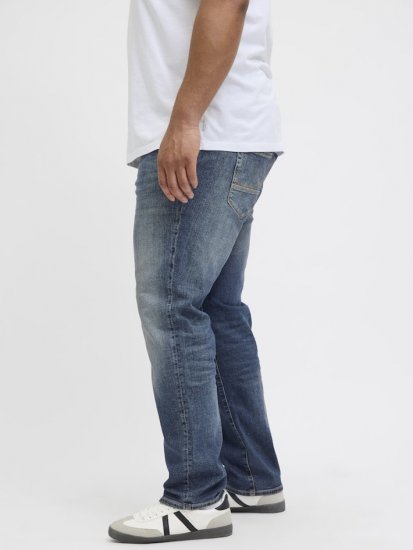 Jack & Jones Mike Fox CB 082 Jeans Blue Denim - Traperice & hlače - Muške Traperice i Hlače Veliki Brojevi