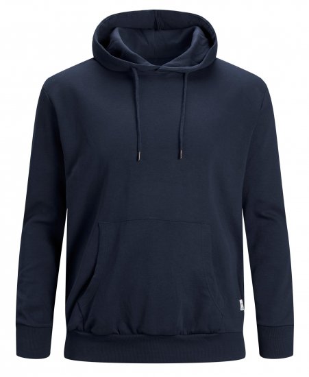 Jack & Jones Basic Sweat Hood Navy Blazer - Puloveri & dukserice - Muške Puloveri & dukserice veliki brojevi