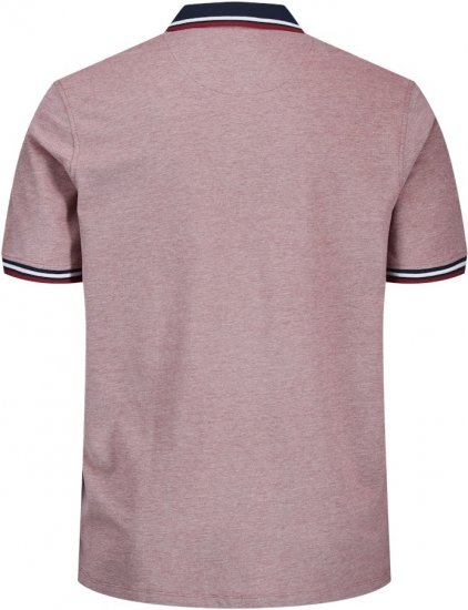 Jack & Jones PAULOS Short Sleeve Polo Rio Red/PS - Polo majice - Muške Polo Majice Veliki Brojevi