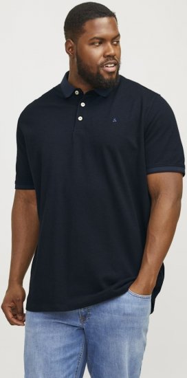 Jack & Jones PAULOS Short Sleeve Polo Dark Navy/PS - Polo majice - Muške Polo Majice Veliki Brojevi