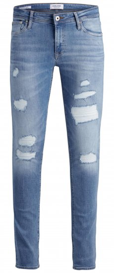 Jack & Jones Liam Jeans Blue Denim - Traperice & hlače - Muške Traperice i Hlače Veliki Brojevi