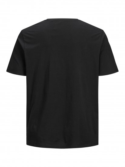 Jack & Jones Organic Basic T-shirt Black - Majice Kratkih Rukava - Muške Majice Kratkih Rukava Veliki Brojevi 