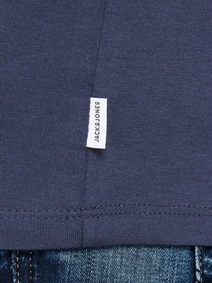 Jack & Jones Organic Basic T-shirt Navy Blazer - Majice Kratkih Rukava - Muške Majice Kratkih Rukava Veliki Brojevi 