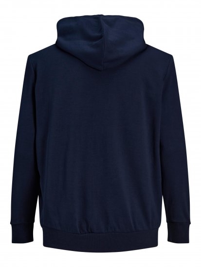 Jack & Jones Basic Sweat Zip Hood Navy Blazer - Puloveri & dukserice - Muške Puloveri & dukserice veliki brojevi