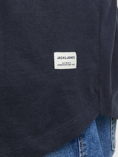 Jack & Jones NOA Crew Neck T-Shirt Navy Blazer - Majice Kratkih Rukava - Muške Majice Kratkih Rukava Veliki Brojevi 