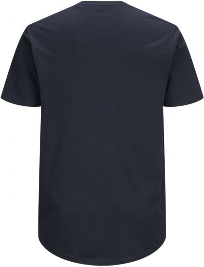 Jack & Jones NOA Crew Neck T-Shirt Navy Blazer - Majice Kratkih Rukava - Muške Majice Kratkih Rukava Veliki Brojevi 