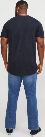 Jack & Jones NOA Crew Neck T-Shirt Navy Blazer - Majice Kratkih Rukava - Muške Majice Kratkih Rukava Veliki Brojevi 