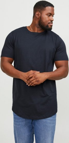 Jack & Jones NOA Crew Neck T-Shirt Navy Blazer - Majice Kratkih Rukava - Muške Majice Kratkih Rukava Veliki Brojevi 