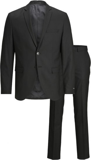 Jack & Jones FRANCO Suit Black - Odijela - Muška Odijela Veliki Brojevi