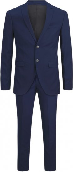 Jack & Jones FRANCO Suit Medieval Blue - Odijela - Muška Odijela Veliki Brojevi