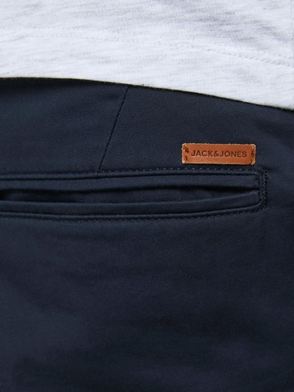 Jack & Jones JPSTBOWIE Chino Shorts Navy Blazer - Kratke hlače - Muške Kratke Hlače Veliki Brojevi 