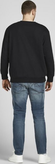 Jack & Jones Basic Sweatshirt Black - Puloveri & dukserice - Muške Puloveri & dukserice veliki brojevi