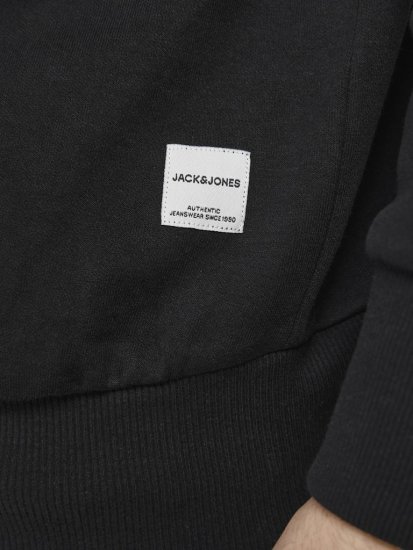 Jack & Jones Basic Sweatshirt Black - Puloveri & dukserice - Muške Puloveri & dukserice veliki brojevi