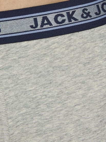 Jack & Jones OLIVER Trunks 5-Pack Dark Grey Melange - Donje rublje & kupaće hlače - muške donje rublje veliki brojevi