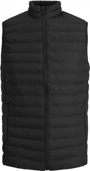 Jack & Jones JJERECYCLE BODYWARMER Black - Jakne - Muške Jakne Veliki Brojevi