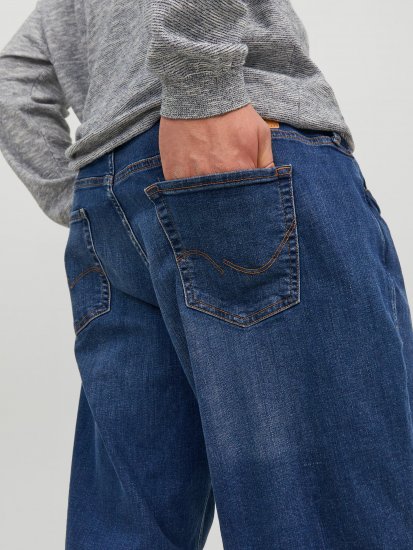 Jack & Jones MIKE ORIGINAL AM 782 Jeans Blue Denim - Traperice & hlače - Muške Traperice i Hlače Veliki Brojevi
