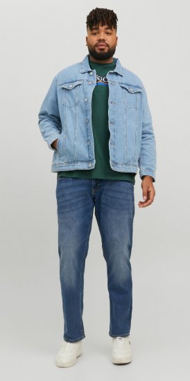 Jack & Jones JJIJEAN Denim jacket Blue Denim - Jakne - Muške Jakne Veliki Brojevi