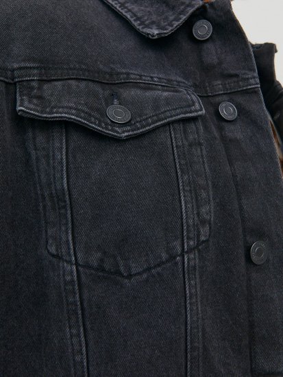Jack & Jones JJIJEAN Denim Jacket Black Denim - Jakne - Muške Jakne Veliki Brojevi