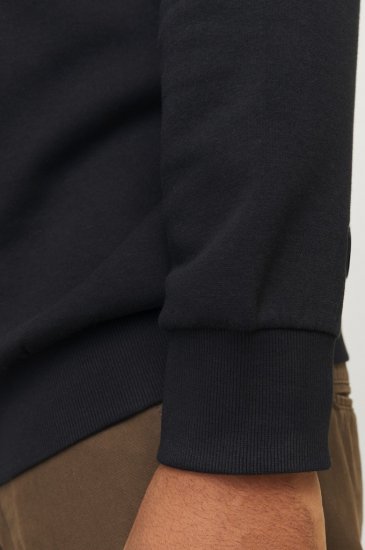 Jack & Jones 2 COL LOGO Hoodie Black - Puloveri & dukserice - Muške Puloveri & dukserice veliki brojevi