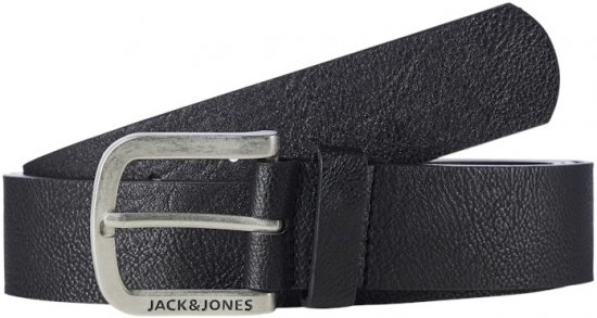 Jack & Jones HARRY Belt Black - Remenje - Muški remeni velikih veličina
