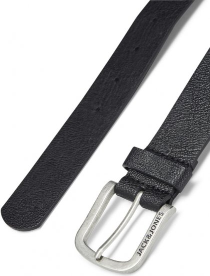 Jack & Jones HARRY Belt Black - Remenje - Muški remeni velikih veličina