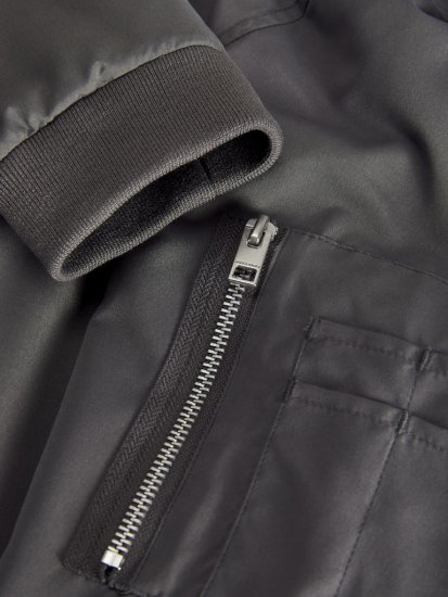 Jack & Jones RUSH Bomber Jacket Grey - Jakne - Muške Jakne Veliki Brojevi